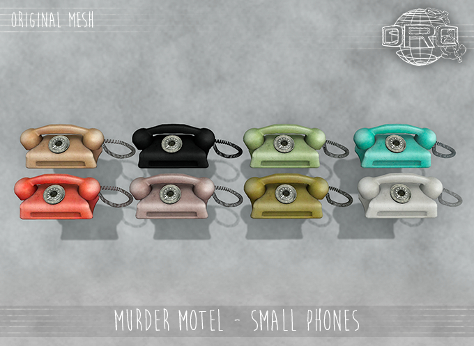 -DRD- Murder Motel - Small Phones