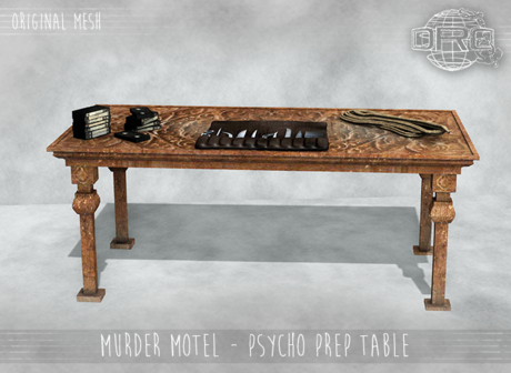 Second Life Marketplace - -DRD- Murder Motel - Psycho Prep Table