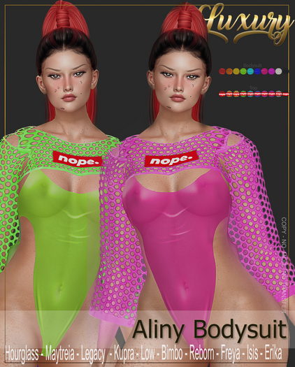 [Luxury] Aliny Bodysuit