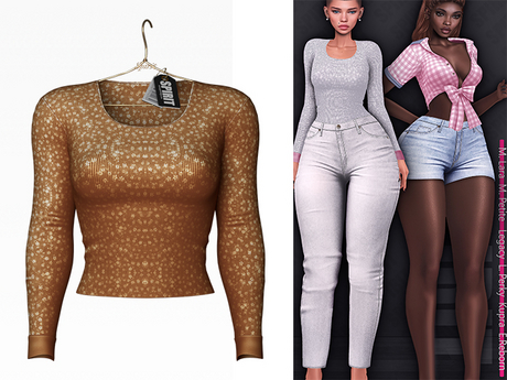 Second Life Marketplace - SPIRIT - El top [GINGER]