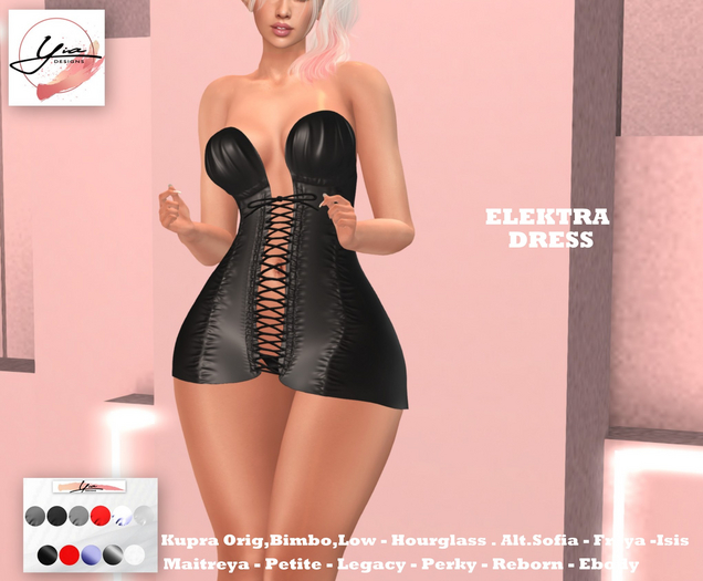 ..YIA.. Elektra Dress 6 Colors Fatpack