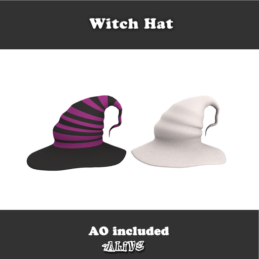 Alive FULLPERM Witch Hat