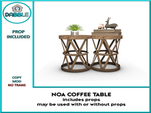 DB NOA COFFEE TABLE  add me