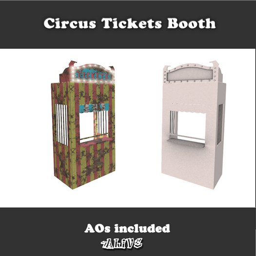 Alive: FULLPERM circus tickets booth