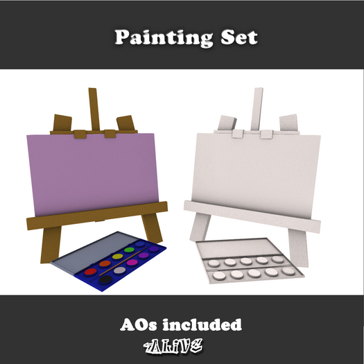 Alive: FULLPERM painting set