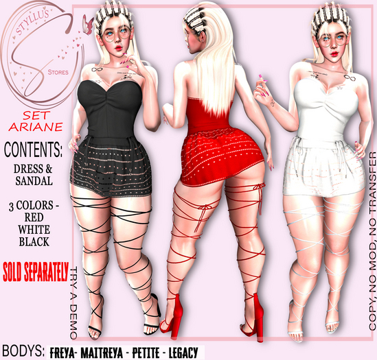 *Styllus Store* Conjunto Ariane Preto