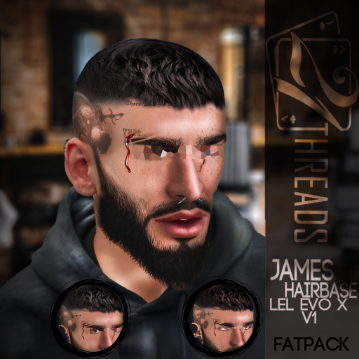 [21] James Fatpack V1 Hairbase Lel Evo X