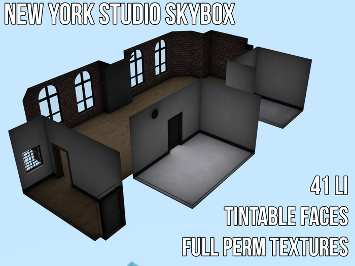 New York Studio Skybox (PBR)