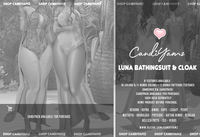 *CY* Luna . Bathingsuit/Cloak . DEMO // (Add)