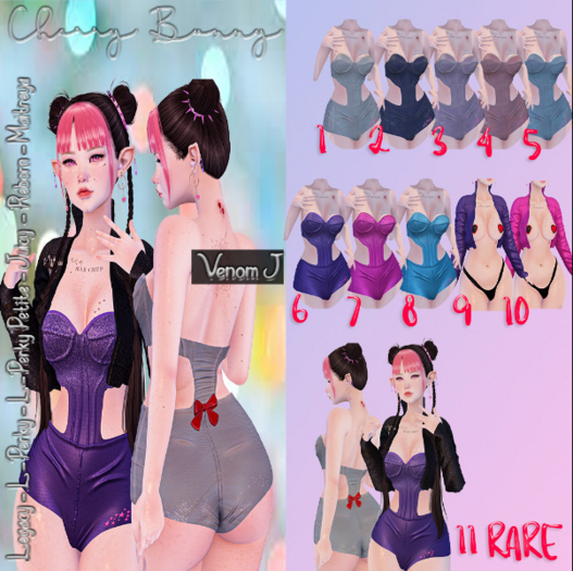 11. Cherry Bunny~ Venom J - Legacy RARE