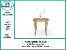 DB NOA SIDE TABLE  add me