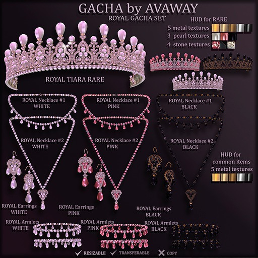 *AvaWay* ROYAL Tiara RARE