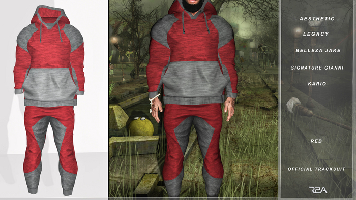 R2A-OFFICIAL TRACKSUIT RED