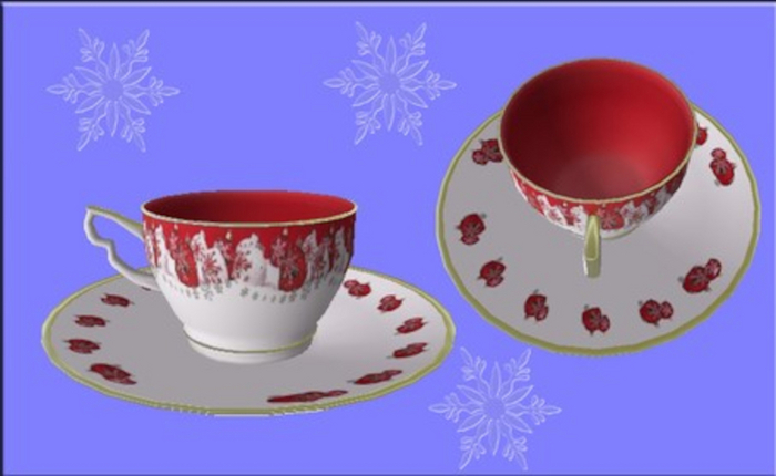 christmas Teacup