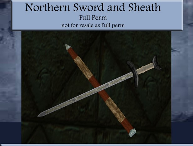 ~ DW ~ Northman Sword and Shield  Full Perm
