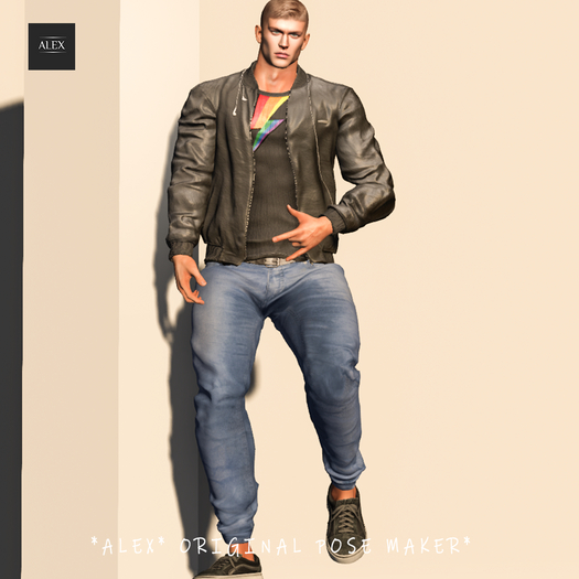 *ALEX* LEO - Male Bento Pose. v.9    