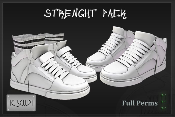 [T-C]FullPerm - Strenght Sneakers Pack