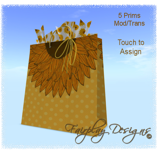 ~Sun Flower Splendor Gift Bag~
