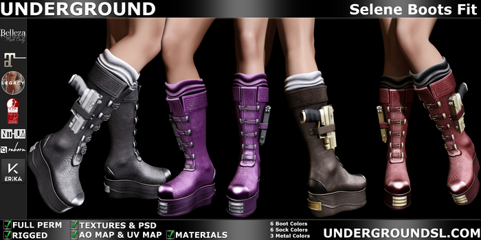 (UG) - Selene Boots Fit