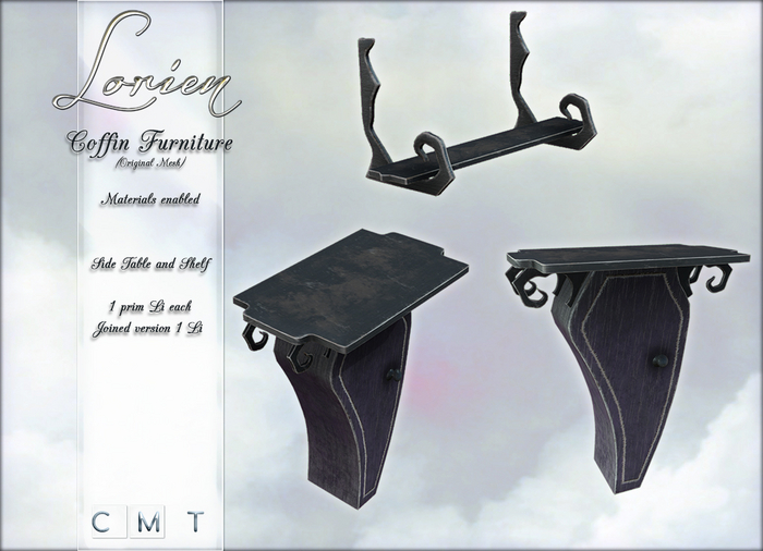 LORIEN COFFIN FURNITURE PACK BOXED