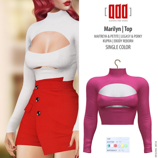 [ADD] Marilyn Top - Pink