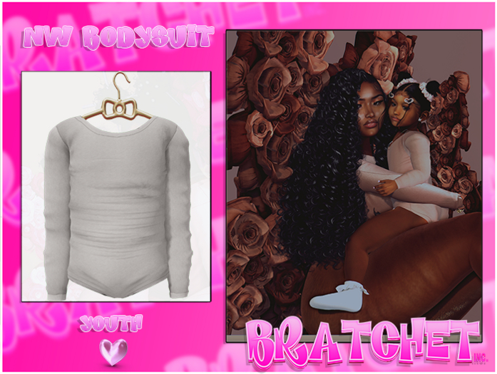 {BRATCHET} Nw Bodysuit Grey