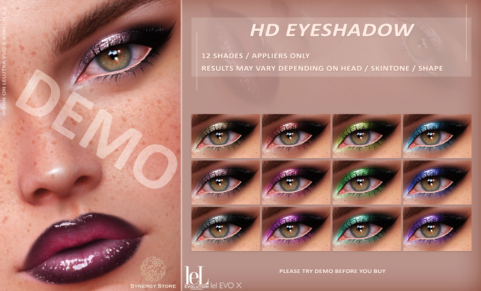 DEMO [SYN] Synergy HD Eyeshadow Lodi LEL EVO/EVO X
