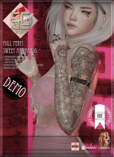 [SG] Sweet armband 'soft arms' Female DEMO