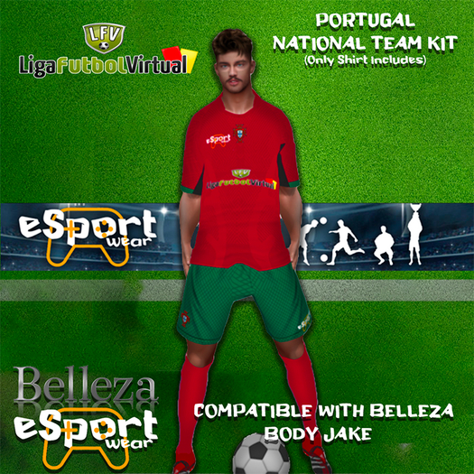 *eSw* -PORTUGAL soccer kit - LFV