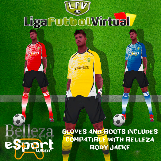 *eSw* Complete LFV kit - Belleza LigaFutbolVirtual