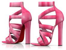 Garbaggio // Teya Sandals - Fuchsia