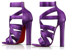 Garbaggio // Teya Sandals - Purple