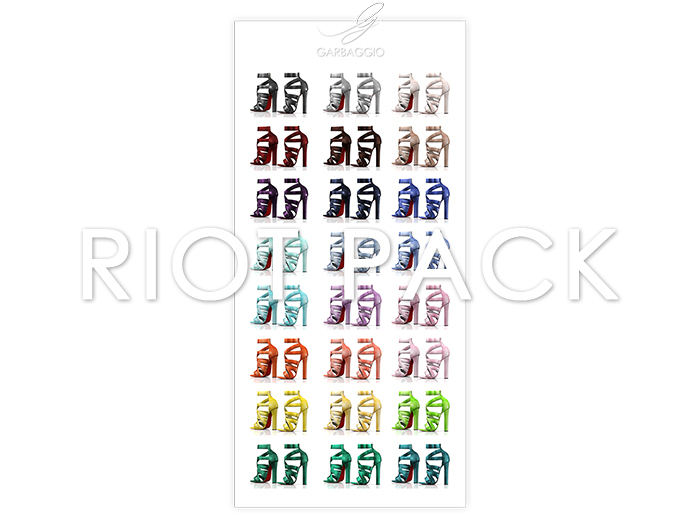 Garbaggio // Teya Sandals - Riot Pack