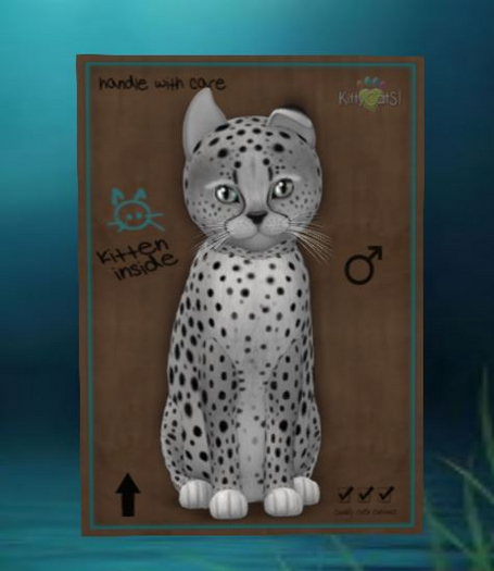 Cheetah! - Silver - Porcelain