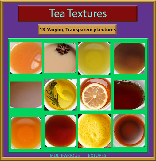*M* 13 Tea Textures Unpacker