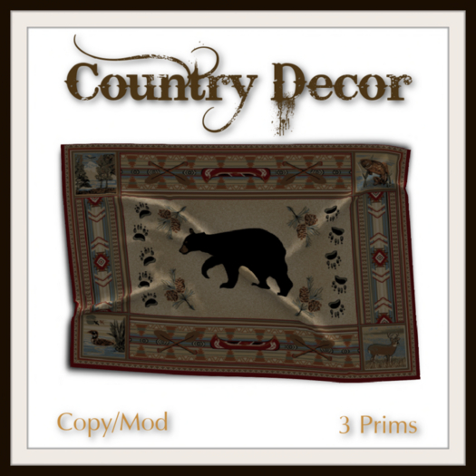 = Country Decor = Country Rug #02