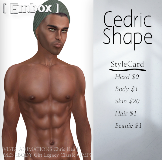 [ Embox ] // Cedric Shape - VISTA CHRIS FREE