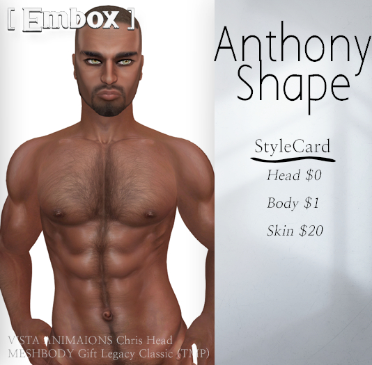 [ Embox ] // Anthony Shape - VISTA CHRIS FREE VERSION