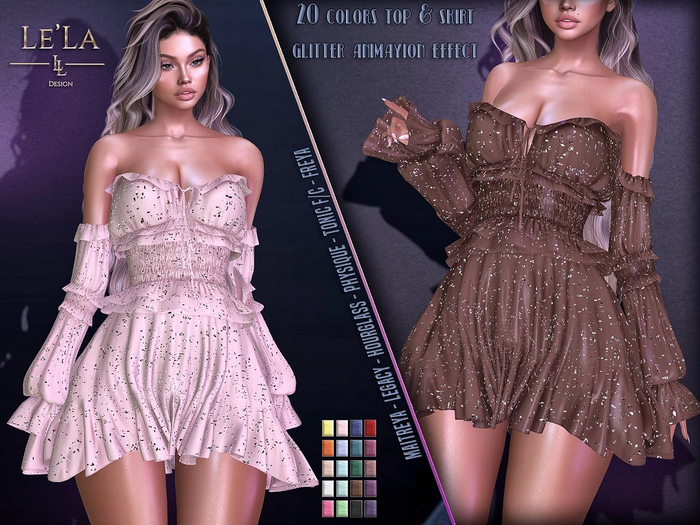 {Le'La} Caligari Glitter Set 