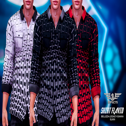IMPACTS- FLAVIO Shirt FATPACK BEL/LEG/SIG/SLINK