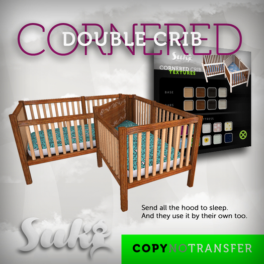 SUKI::Cornered Double Crib