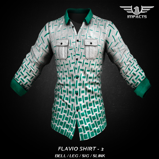 IMPACTS- FLAVIO Shirt 2 BEL/LEG/SIG/SLINK