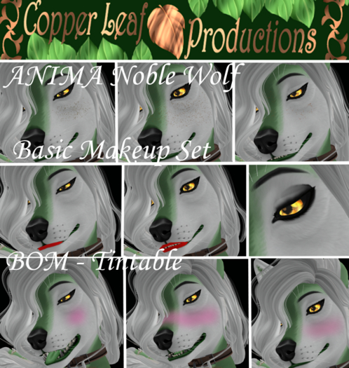 {CLP} ANIMA Noble Wolf Basic Makeset Set