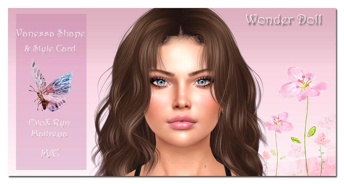 WD - Vanessa Shape & style Card [ADD] ** (RYN)