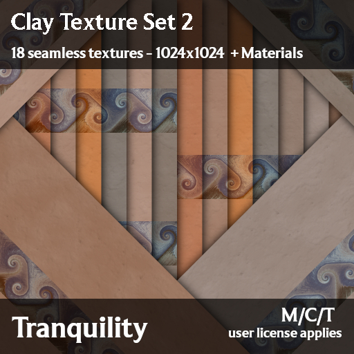 Tranquility - Clay Texture Set 2