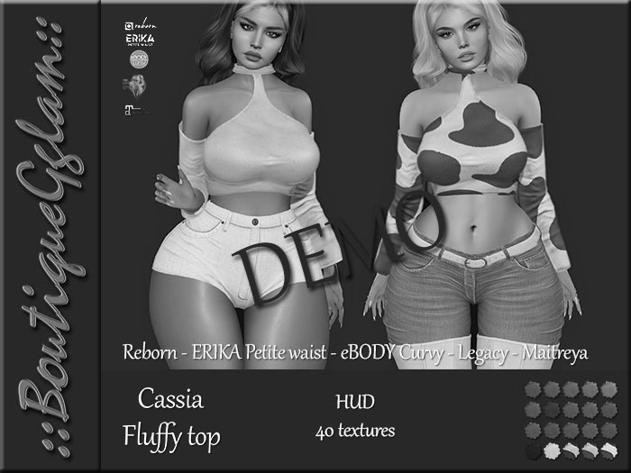 ::BG:: Cassia Fluffy Top - DEMO