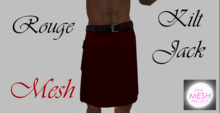 KILT JACK - Rouge - K.1.21 - TMP - MESH