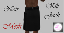 KILT JACK - Noir - K.1.21 - TMP - MESH