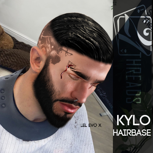 [21] Kylo Black Hairbase Lel Evo X