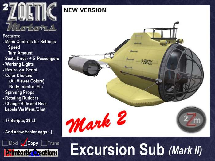 Excursion Sub Mark II
